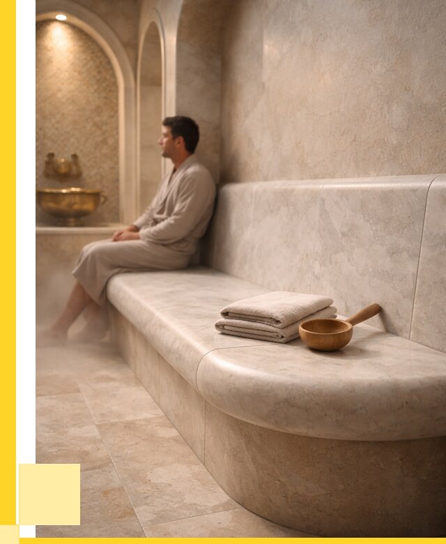 Сиденья для хамама в Грозном под ключ от 12313 р. | ЭриданГрз