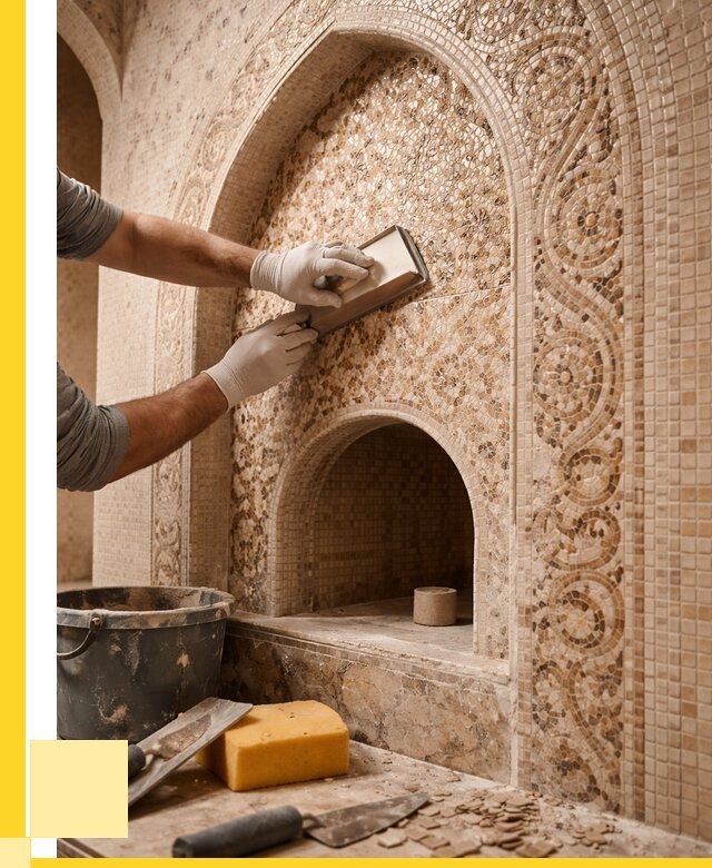 Мозаика для хамама в Грозном под ключ от 5131 р. | ЭриданГрз