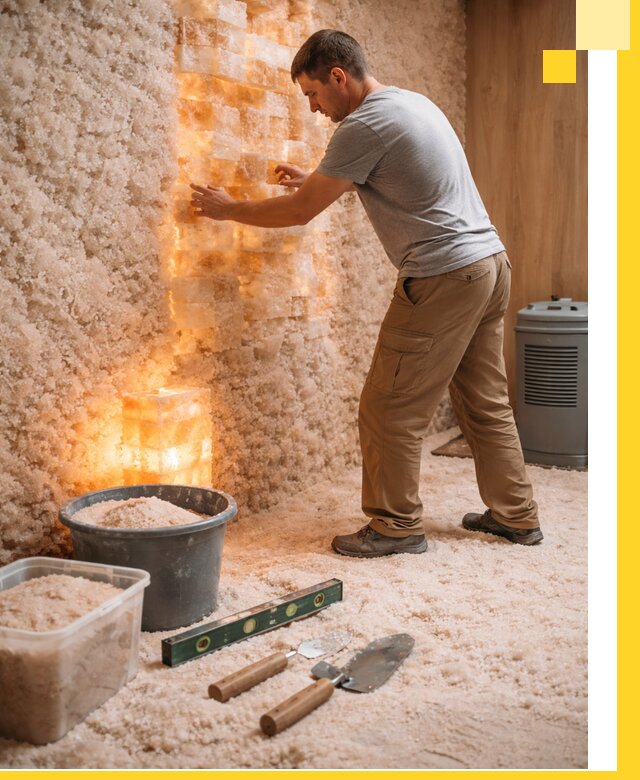 Проектирование и монтаж соляных комнат в Грозном под ключ