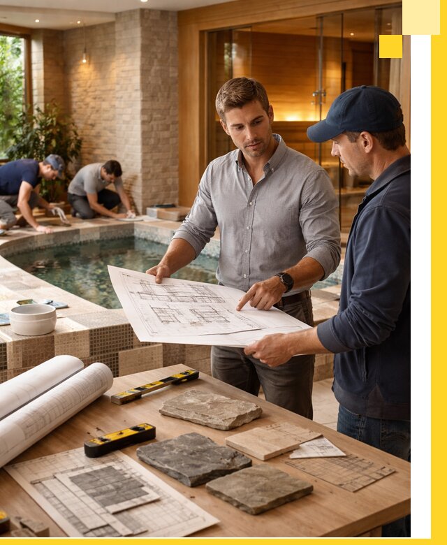 Проектирование SPA зон под ключ в Грозном с инженерией